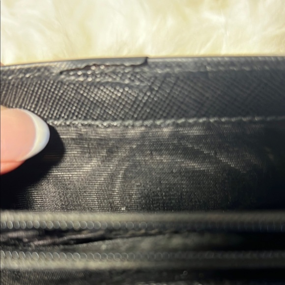 Prada Black Logo Vitello Move Long Leather Wallet p41 - Picture 16 of 16